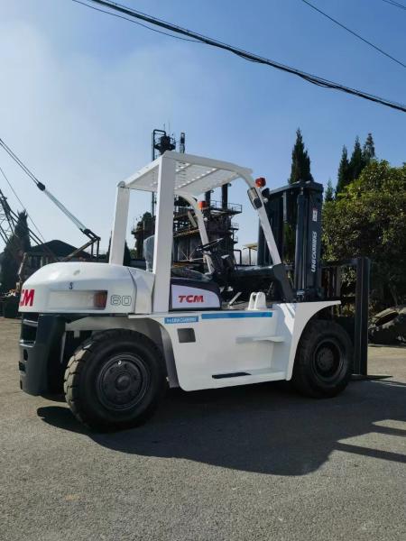 Second hand construction equipment and machinery used forklift TCM 60