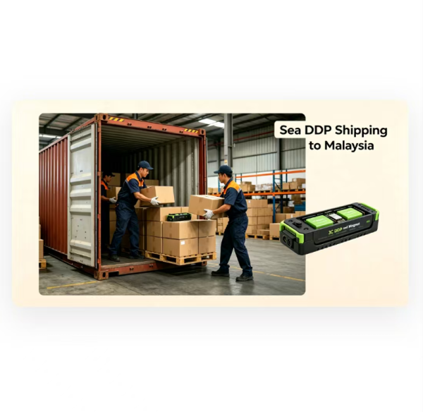 Battery / Magnetic Electronic Goods Sea Freight To Malaysia DDP Shipping