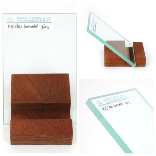 Clear Tempered Laminated Safety Glass 6.76mm - 25.52mm For Window / Door / Skylights