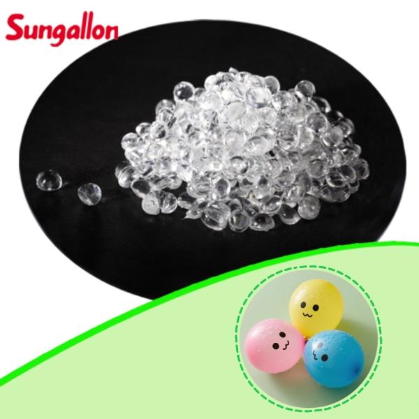 Granulés transparents TPE TPR de qualité supérieure ultra souple pour ballons à eau