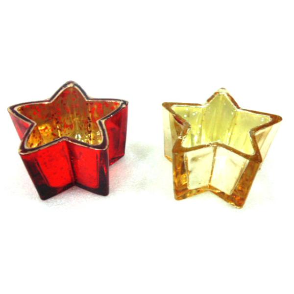 Mercury star shaped candle holder candle stand for home wedding parties decoration