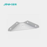 Alta estabilidade Brackets de canto de metal de 235 mm duráveis para fixar as pernas da mesa
