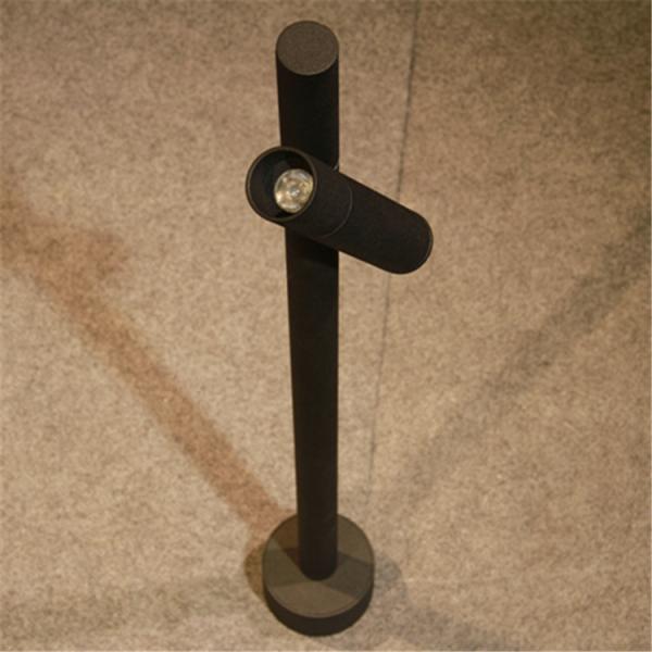 LED waterproof outdoor garden light with IP65, 3W, black housing