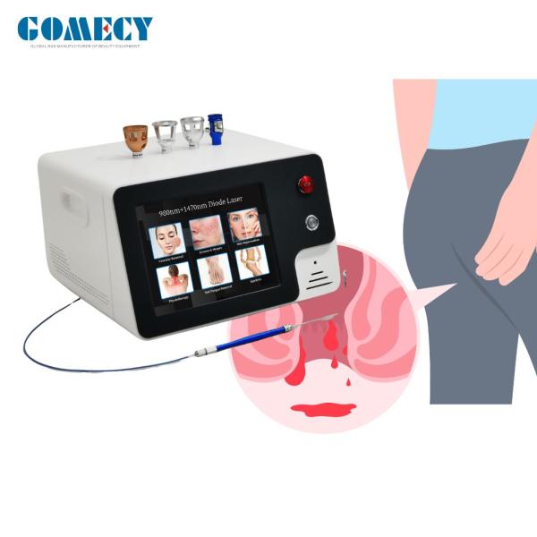 1470nm 980nm Laser Beauty Machine , Endolift Laser Machine For Skin Rejuvenation