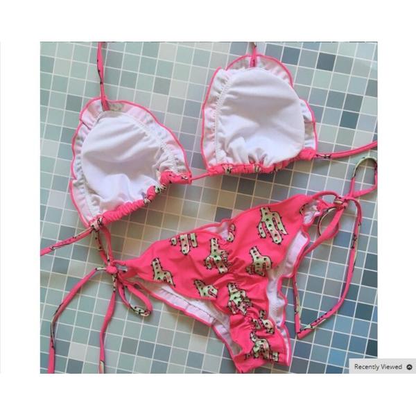 Ciktidin Floral print 2018 swimwear women swimsuit beach bathing suit