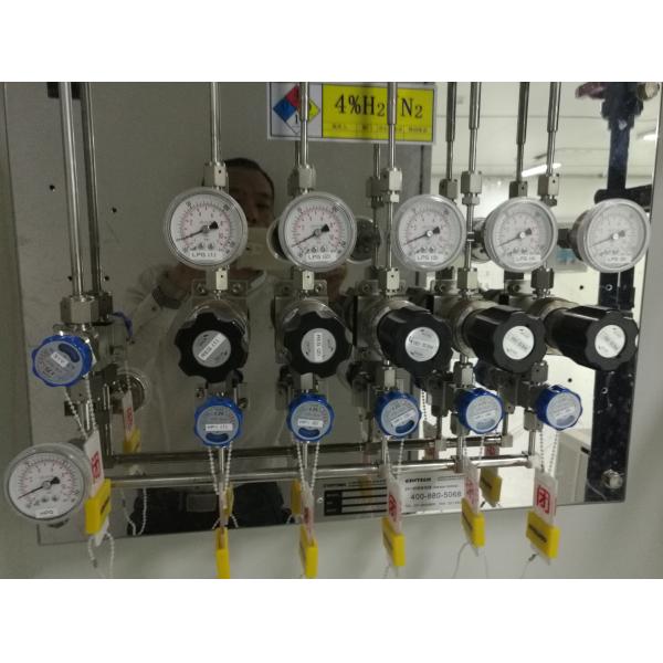 Низкое давление манометра нержавеющей стали коробки диафрагмы для газа аргона