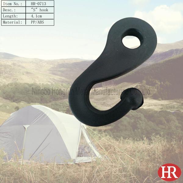 tent accessory, "S" tent hooks