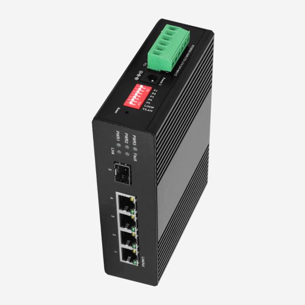 Porto esperto industrial da fibra de SFP do interruptor 1 de Gigabit Ethernet do interruptor do controle STP RSTP da tempestade