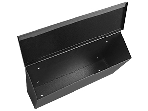 Почтовые ящики Таунхаус Вертикальная стенка почтовый ящик с добавленным замком и оцинкованной сталью