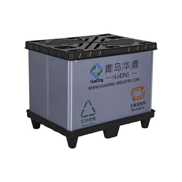 auto pack plastic pallet box industries size custom storage coaming box for cargo storage automotive packaging
