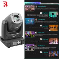100V 240V 5 Facetas Prisma Redondo LED Beam Spot Wash cabeça móvel