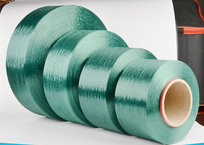 OEKO TEX Polyester POY Yarn , Dope Dyed Colored Polyester Filament Yarn 300D For Texture