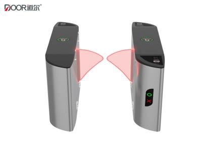 Sistemas pedestres da entrada do torniquete de aço inoxidável da barreira da aleta com código de Qr do cartão do CI