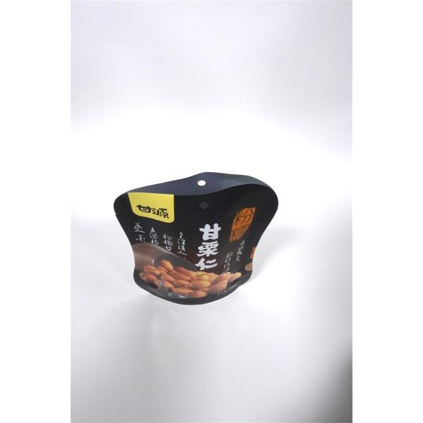 Impression en papier d'aluminium en forme de barrière en plastique stratifié sac POS spécial pour noix