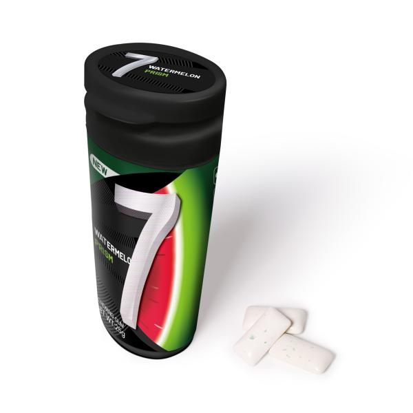 Plastic Bottle Sugar Peppermint Flavor Chewing Gum For Young People
