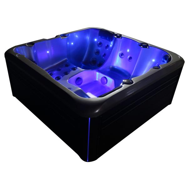 Outdoor Acrylic Hot Tub Whirlpool Massage Bathtub With Bluetooth Sound System