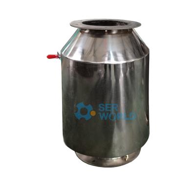 Industrial Grade Permanent Magnetic Drum With Movable Cleaning Gate