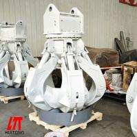 Máquina escavadora Hydraulic Rotating Grab da garra da casca alaranjada de 1.5CBM 90T