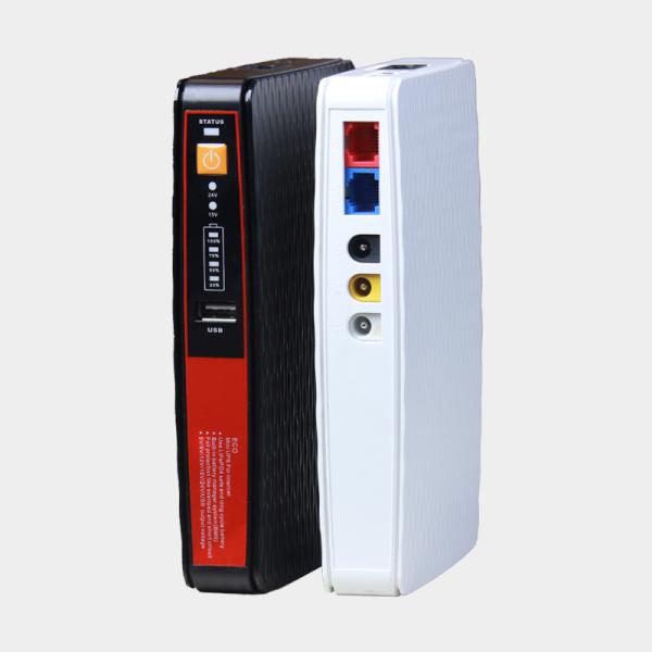 Proteção contra sobrecorrência 8000mah mini ups 5v 9v 12v Bateria OEM branca para cctv wifi