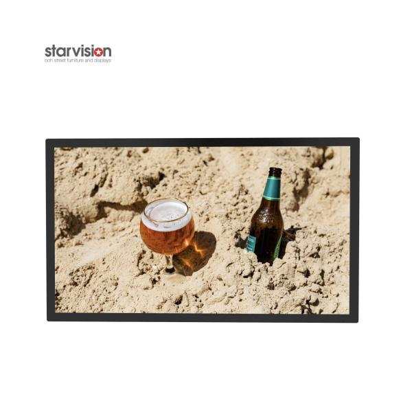 55Inch 60000hrs Backlit Indoor Digital Signage Displays 4K Lcd Display Panel