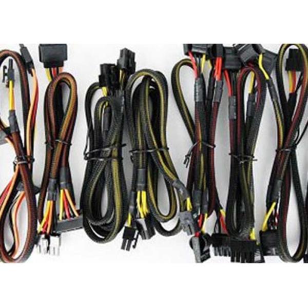 Слевинг нейлона печатания логотипа расширяемый заплетенный для электроприбора