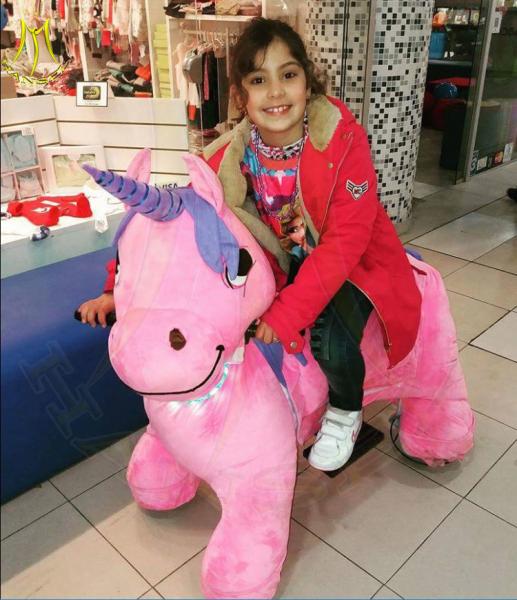 Hansel hot selling kids walking battery operated ride on animal toy rides