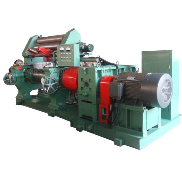 High-Efficiency Rubber Mixing Mill With Rubber Turning Machine