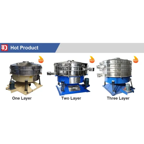 Dy Circular Screen Tumbler Silica Sand Vibration Screen Machine