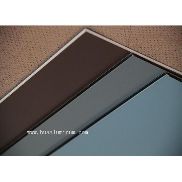 4x8ft Metal Plate Curtain Wall Panel Scratch Resistant For Exterior Cladding