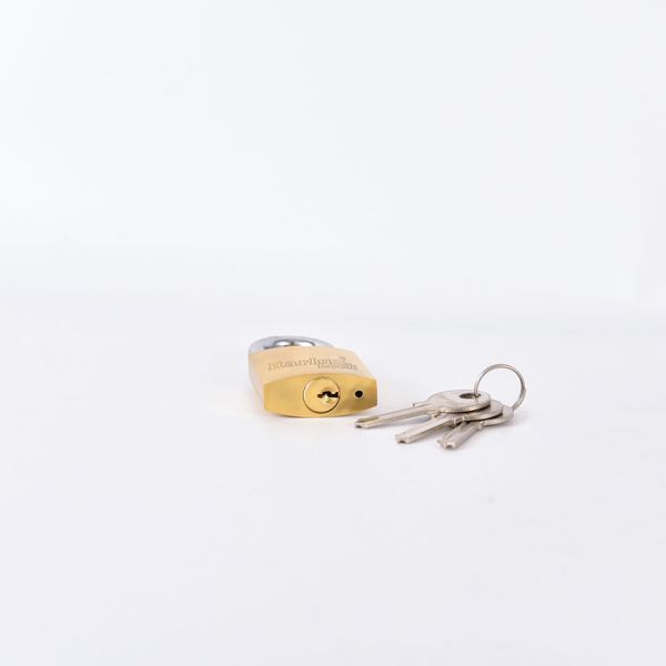 Rrlux Hot Selling Customized Durable Brass Padlocks with 3 Brass Keys-Direct Sales Factory Price
