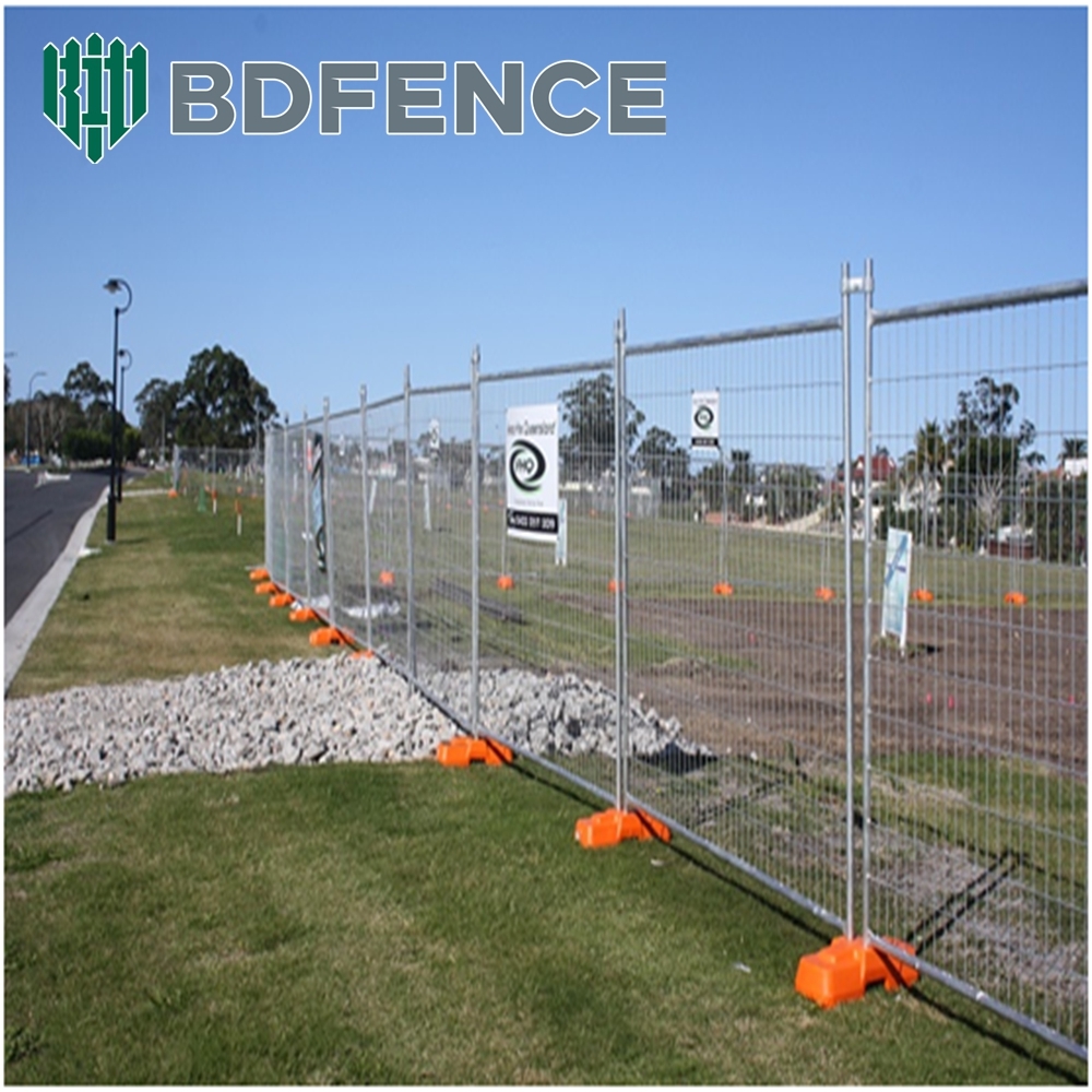 Australia Outdoor Building Removable Temp Fence Panels Building Event Cloture Construction Site Temporary Fencing for Sale