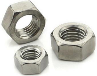 AMSE Hex Head Stainless Steel Hex Nut A2 - 70 Cold Forging / Hot Forging Process