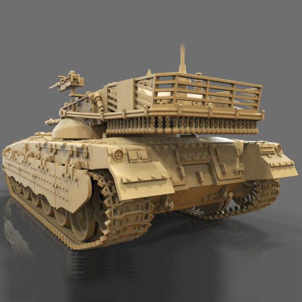 CNC Machined Plastic 3D Printing Service For Tank Model OEM Polyjet