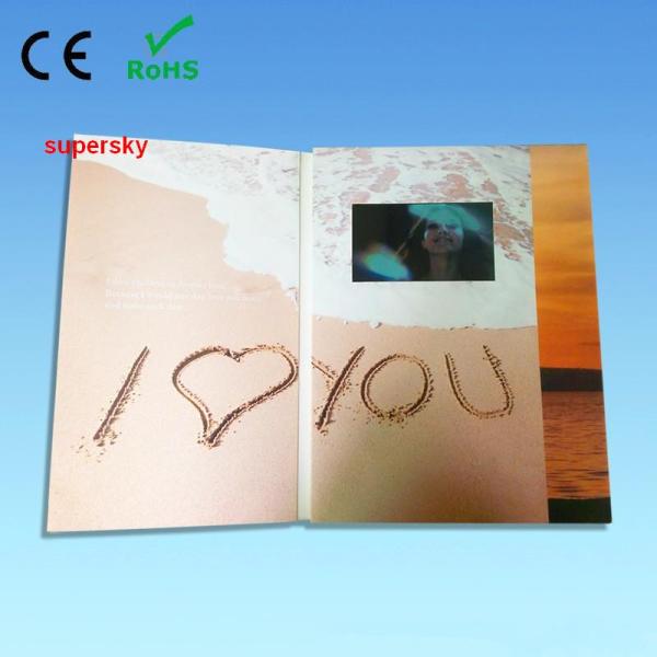 Wifi Support Promotional Video Brochure 2.8 4.3 7 10.1 Inch With Sensor