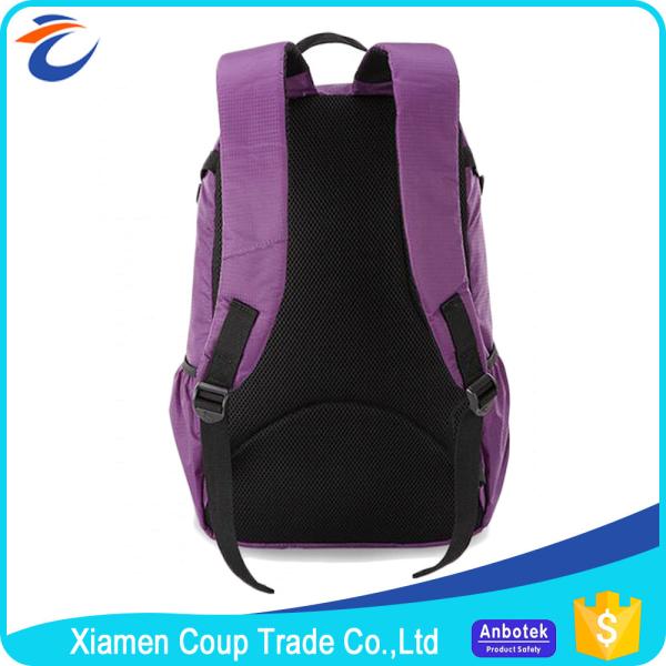 Saco de nylon personalizado dos esportes das cores, trouxa leve do curso para mulheres