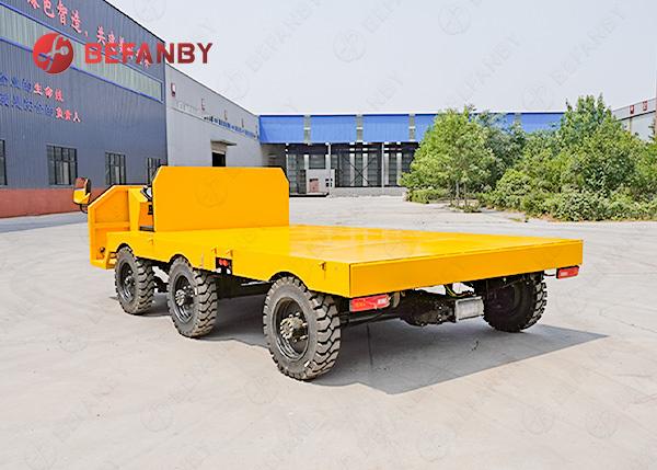 15T Easy Operation With Steering Wheel Electric Transfer Trolley