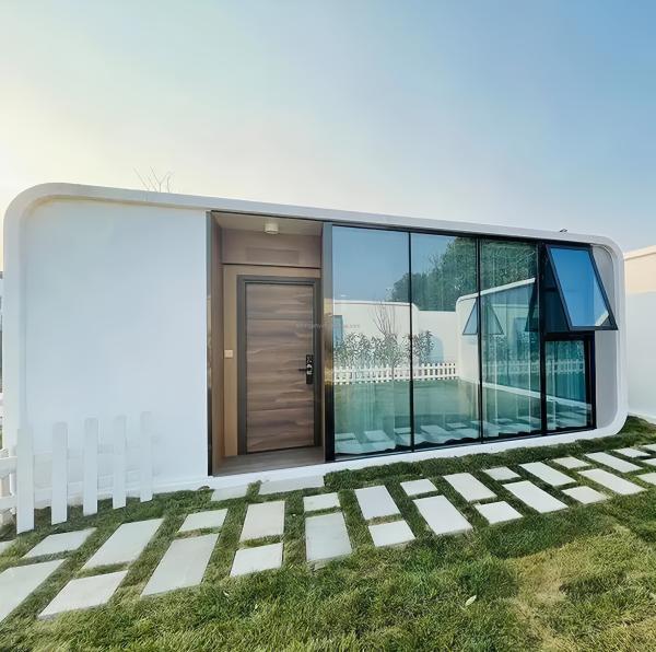 Smart Cabin Apple House for Fashion Cafe Shop Movable Wine Bar