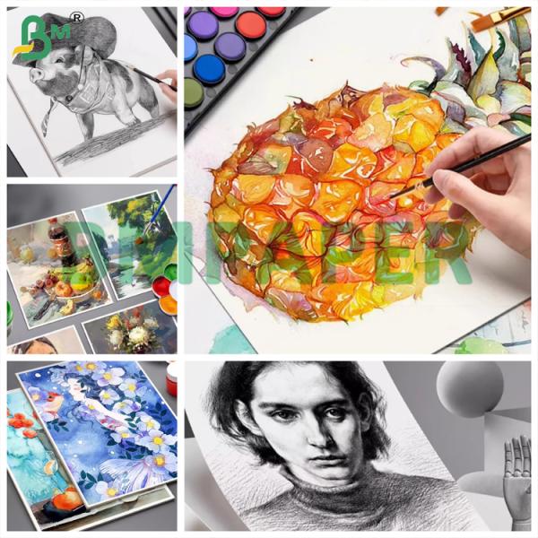 160g 180g Sketch Paper Watercolor Paper White Artist Drawing Paper