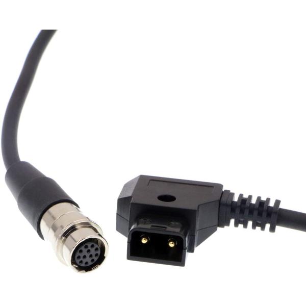 Медный мужчина крана проводника d свернул спиралью силовой кабель 12 Pin Hirose