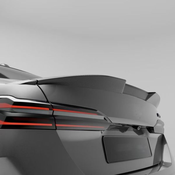 For BMW M5 G90 Carbon Fiber Body Kit M5 G90 RZ-style Carbon Fiber Front Lip Diffuser Spoiler