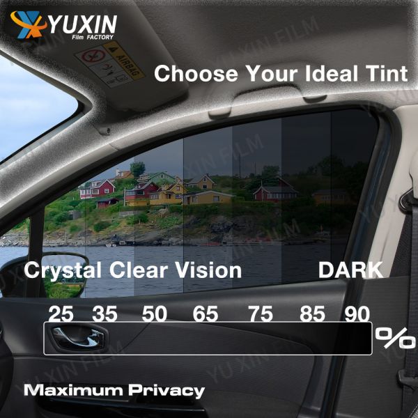 Heat Control Nano Ceramic UV99% Tint Film for Car Window Auto Tint Film 5% 10% 35% 70% VLT Car Window Tint