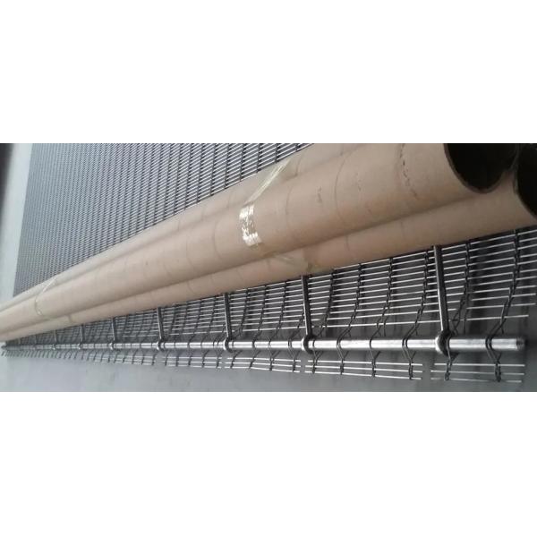 8мм Tec Sieve Architectural Woven Metal Mesh Multi Barrette Weave / Cable Mesh System (Архитектурная металлическая сетка из 8мм)
