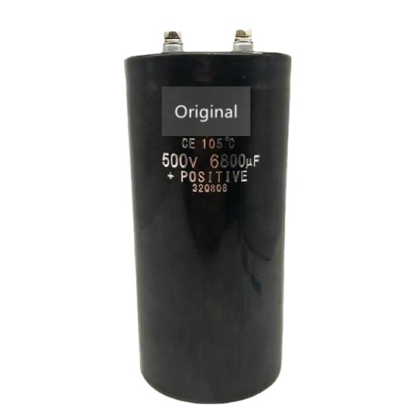 Capacitor électrolytique en aluminium de haute qualité à vis 500v 6800uf