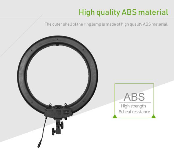55W 5500K 18inch Dimmable LED Ring Light Kit with Carry bag, Light Stand for Video Photography Blogging Portrait