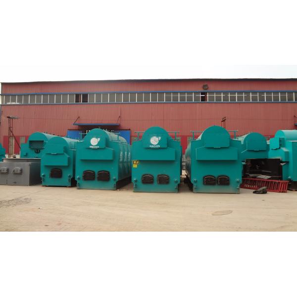 Horizontal Coal Fired Steam Boiler , DZH Series Industrial Biomass Boiler