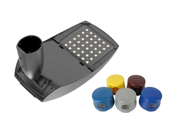 Energy Saving  IP65 Led Street Light Fixture 80 Watt Aluminum Housing