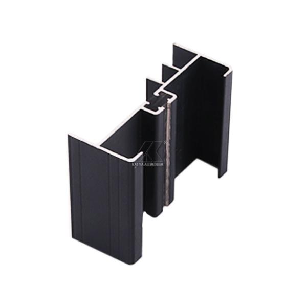 Factory Price Anodizing Black Aluminum window Frame Extrusions Sliding Window Profile