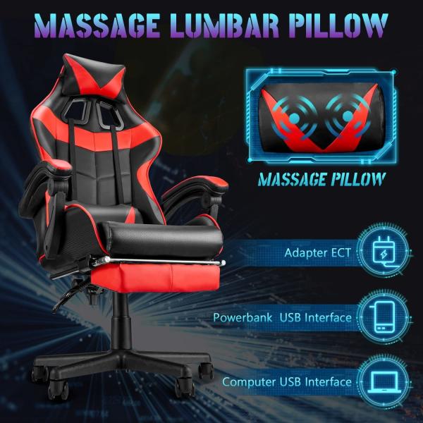 Experience the Best Gaming Chair with Footrest Maximum Weight Recommendation 250 Pounds