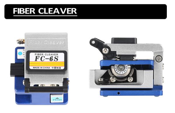 Fiber Tool Kits With Fiber Cleaver And Optical Power Meter VFL For FTTH Construction And Maintenance