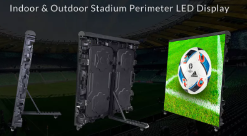 Stadium LED Board P10 outdoor sport screen IP65 3840Hz refresh nationstar diodes